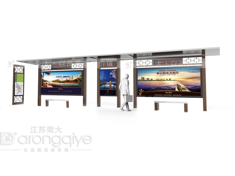 公交站臺定做應當如何選擇廠家配圖一