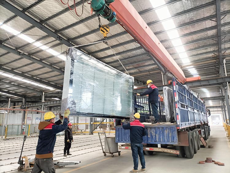 供應福建公交站臺候車亭發貨案例